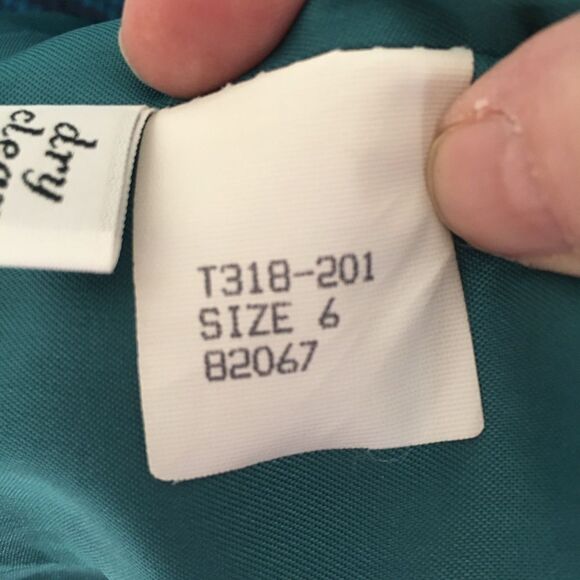 Vintage Pendleton Teal Houndstooth Wool Cropped Academic Blazer 4 - Picture 5 of 7